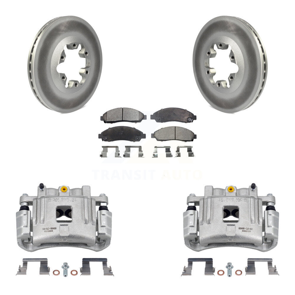 Transit Auto KCG-100637T Disc Brake Kit for 2004-2008 Isuzu i-290, Isuzu i-370, Isuzu i-280 & more - Front product image