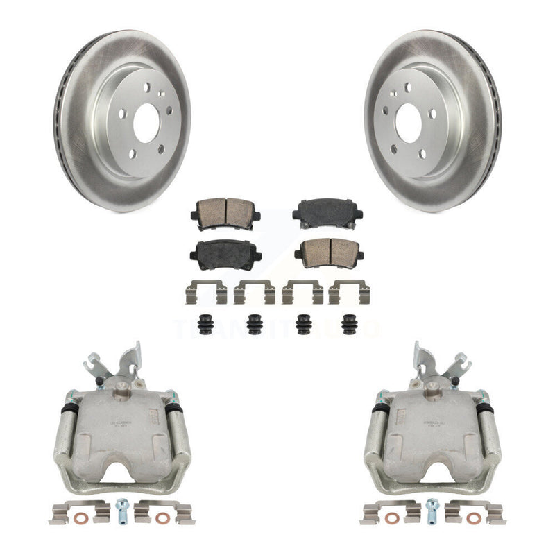Transit Auto KCG-100639N Disc Brake Kit for 2011-2020 Cadillac XTS, Chevrolet Impala, Chevrolet Malibu & more - Rear product image