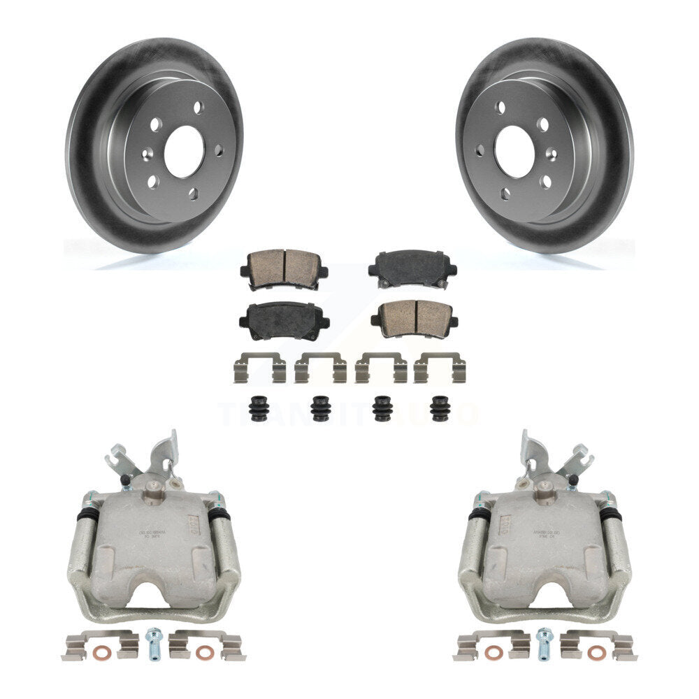 Transit Auto KCG-100640N Disc Brake Kit for 2011-2017 Buick LaCrosse, Buick Regal - Rear product image