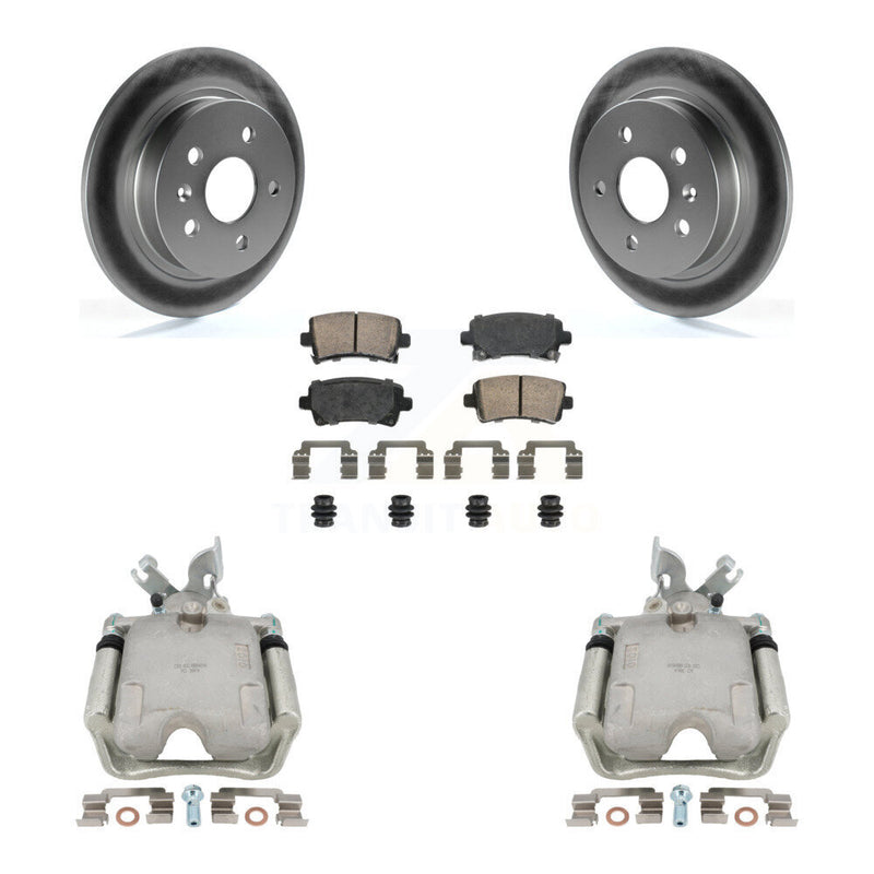 Transit Auto KCG-100640N Disc Brake Kit for 2011-2017 Buick LaCrosse, Buick Regal - Rear product image