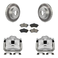 Transit Auto KCG-100640S Disc Brake Kit for 2012-2015 Mercedes-Benz C250 - Front product image
