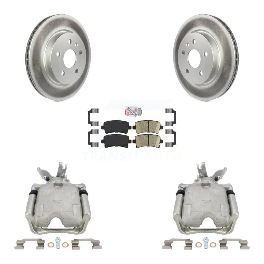 Transit Auto KCG-100641N Disc Brake Kit for 2014-2015 Chevrolet Malibu - Rear product image