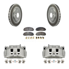 Transit Auto KCG-100641T Disc Brake Kit for 2017-2024 Chrysler Grand Caravan, Chrysler Pacifica, Chrysler Voyager & more - Front product image