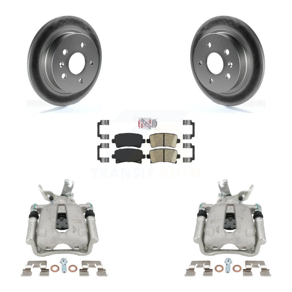 Transit Auto KCG-100642N Disc Brake Kit for 2014-2016 Chevrolet Malibu Limited, Chevrolet Malibu - Rear product image