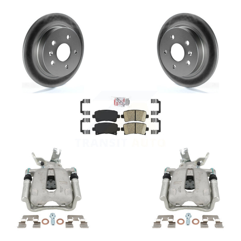 Transit Auto KCG-100642N Disc Brake Kit for 2014-2016 Chevrolet Malibu Limited, Chevrolet Malibu - Rear product image