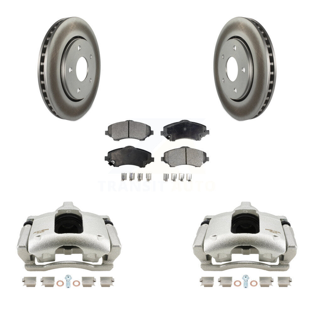 Transit Auto KCG-100642T Disc Brake Kit for 2009-2011 Dodge Journey - Front product image