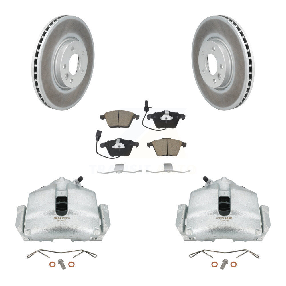 Transit Auto KCG-100643C Disc Brake Kit for 2010 Volkswagen CC - Front product image