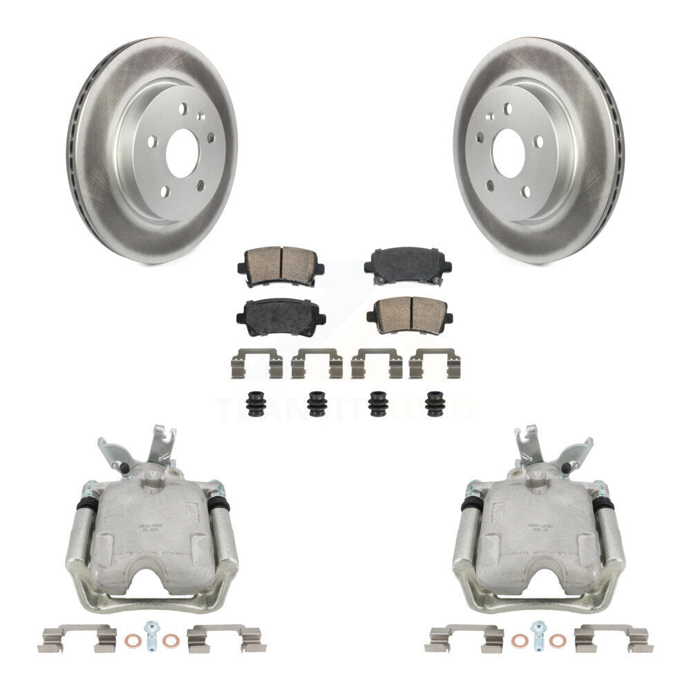 Transit Auto KCG-100643N Disc Brake Kit for 2014-2015 Chevrolet Malibu - Rear product image