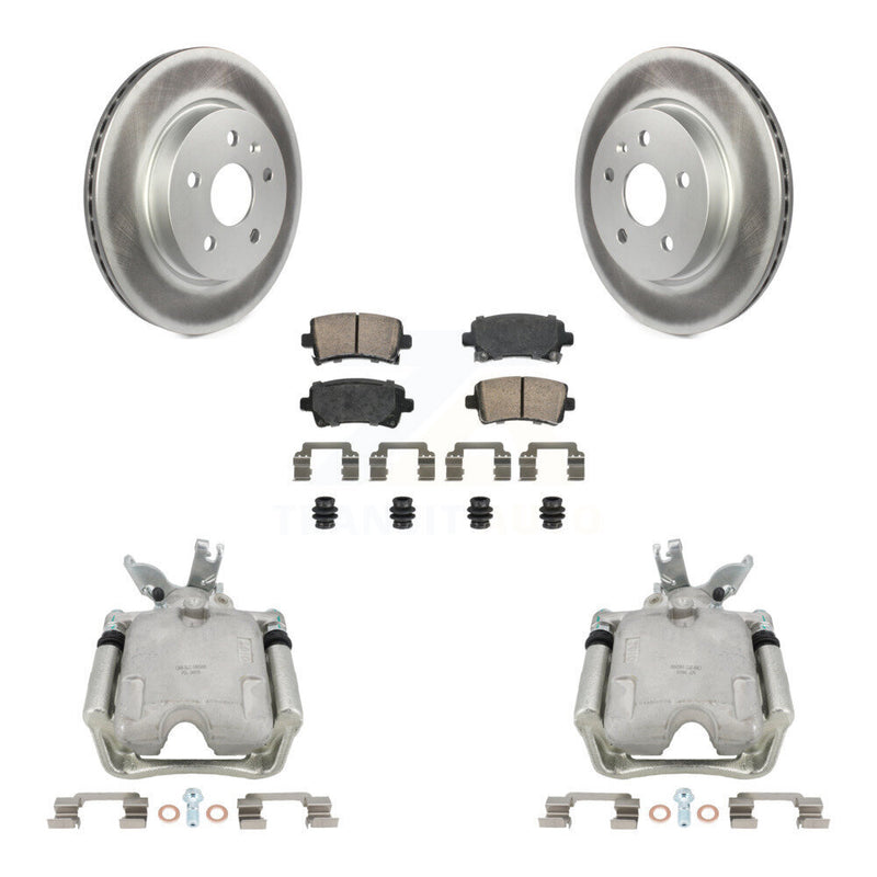 Transit Auto KCG-100643N Disc Brake Kit for 2014-2015 Chevrolet Malibu - Rear product image