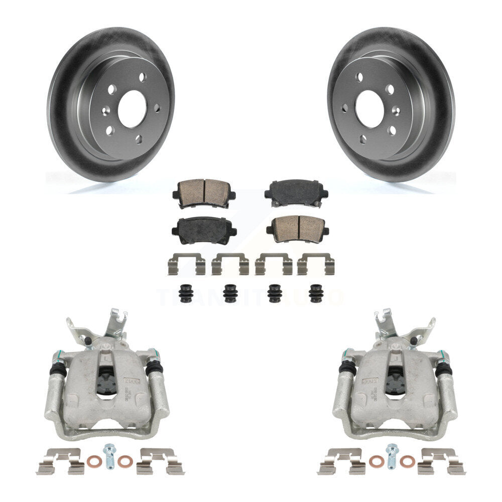 Transit Auto KCG-100644N Disc Brake Kit for 2014-2016 Chevrolet Malibu Limited, Chevrolet Malibu - Rear product image