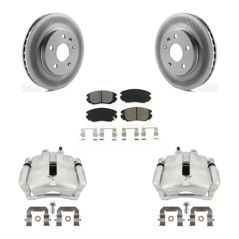 Transit Auto KCG-100644S Disc Brake Kit for 2011-2017 Chevrolet Malibu Limited, Chevrolet Malibu, Buick LaCrosse & more - Front product image