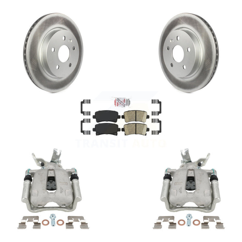 Transit Auto KCG-100645N Disc Brake Kit for 2016 Chevrolet Malibu Limited - Rear product image