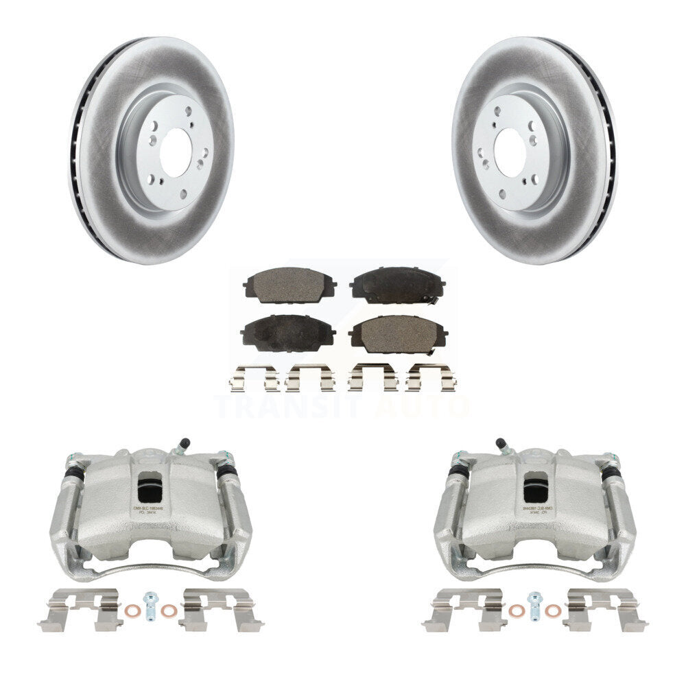 Transit Auto KCG-100645P Disc Brake Kit for 2007-2010 Acura CSX - Front product image