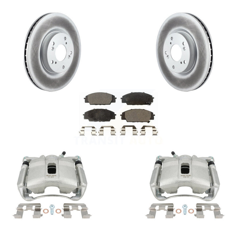Transit Auto KCG-100645P Disc Brake Kit for 2007-2010 Acura CSX - Front product image