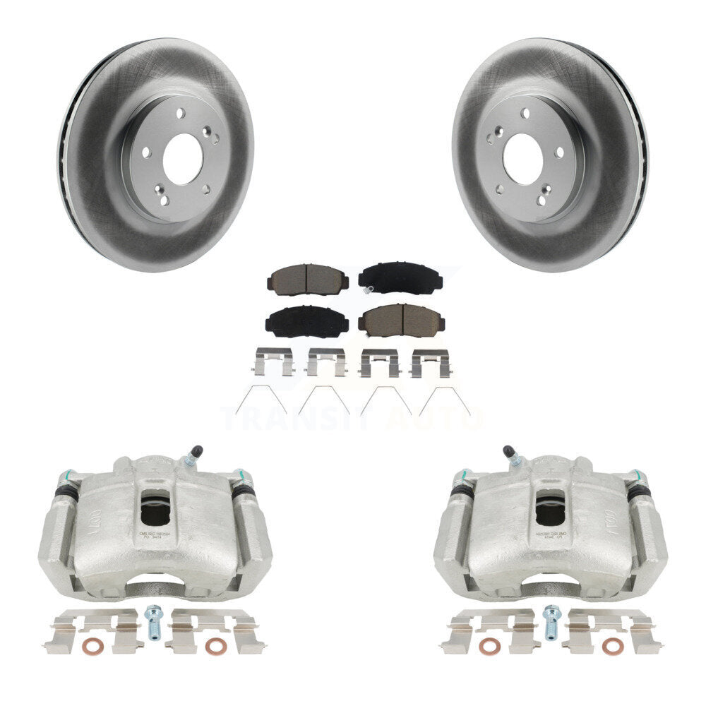 Transit Auto KCG-100646C Disc Brake Kit for 2010-2014 Honda Accord, Acura TSX - Front product image