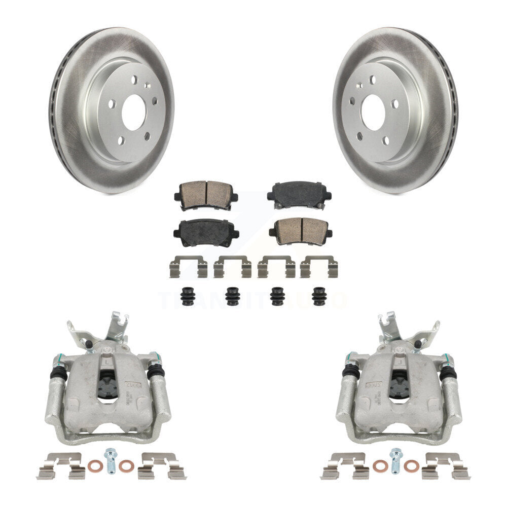 Transit Auto KCG-100646N Disc Brake Kit for 2016 Chevrolet Malibu Limited - Rear product image