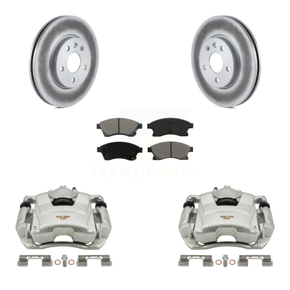 Transit Auto KCG-100646S Disc Brake Kit for 2011-2017 Chevrolet Cruze Limited, Chevrolet Sonic, Chevrolet Cruze - Front product image