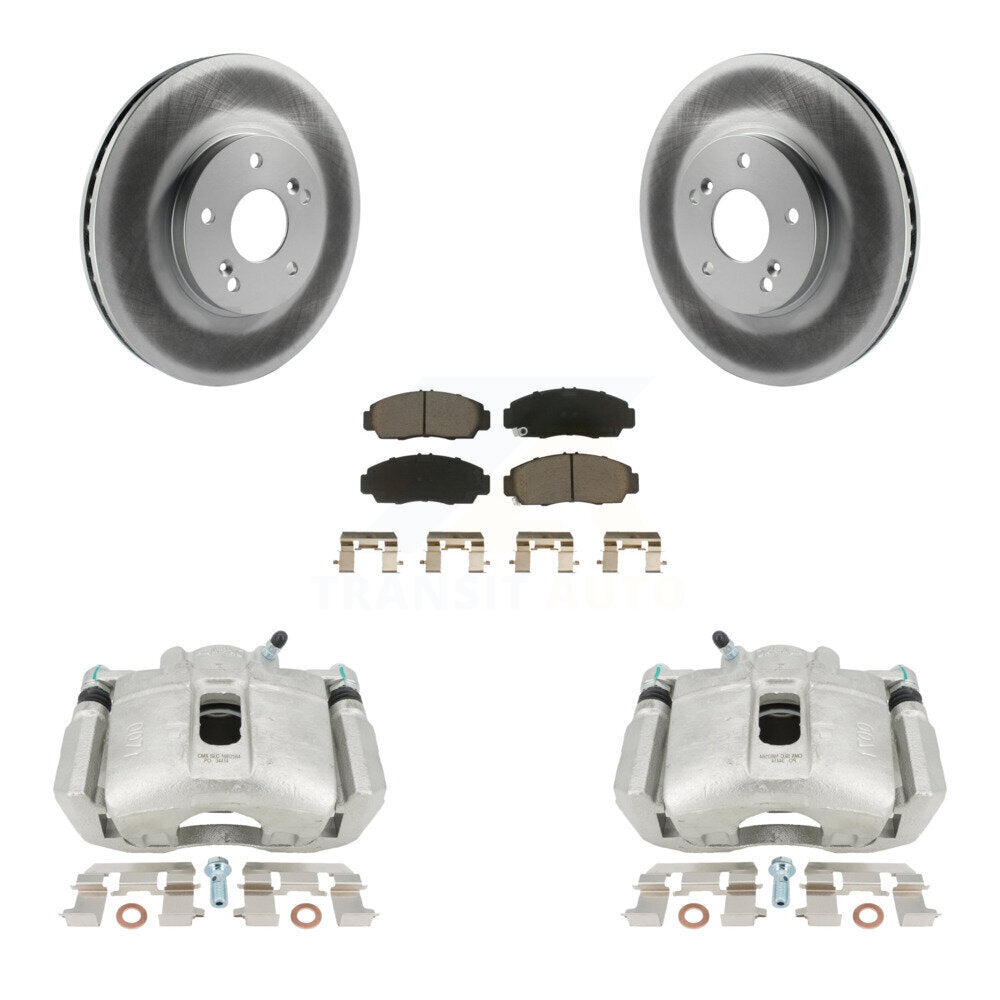 Transit Auto KCG-100647C Disc Brake Kit for 1999-2010 Honda Accord, Acura TL, Acura TSX & more - Front product image