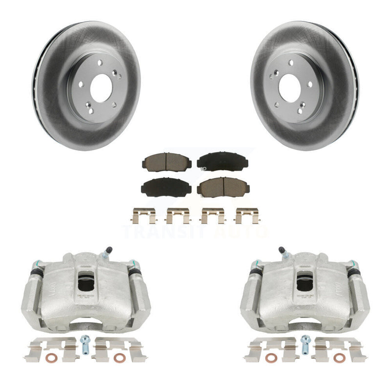 Transit Auto KCG-100647C Disc Brake Kit for 1999-2010 Honda Accord, Acura TL, Acura TSX & more - Front product image
