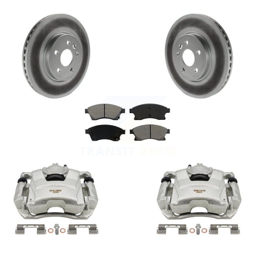 Transit Auto KCG-100648S Disc Brake Kit for 2013-2014 Chevrolet Sonic - Front product image