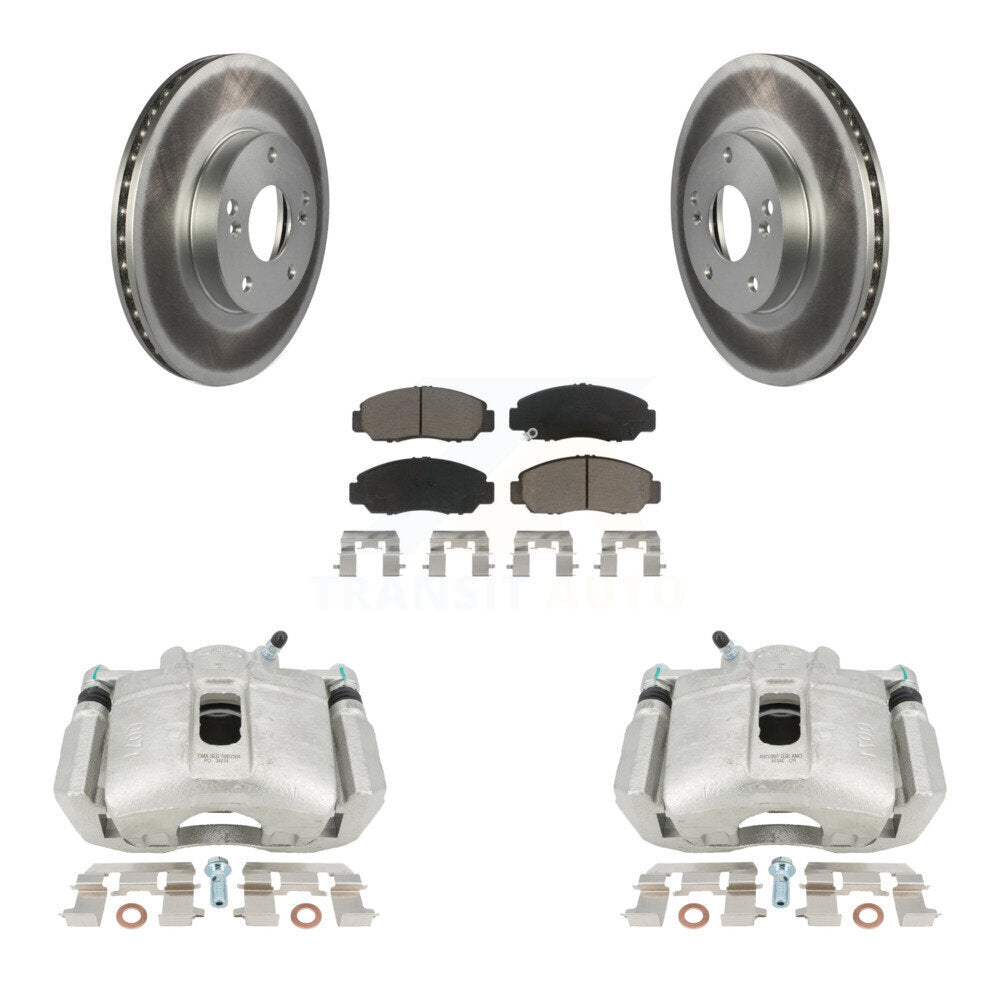 Transit Auto KCG-100649C Disc Brake Kit for 2003-2005 Honda Accord - Front product image