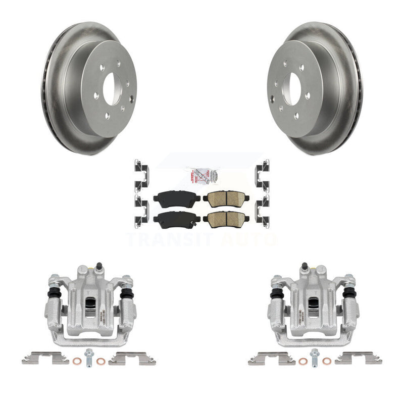 Transit Auto KCG-100649N Disc Brake Kit for 2006-2007 Nissan Xterra - Rear product image