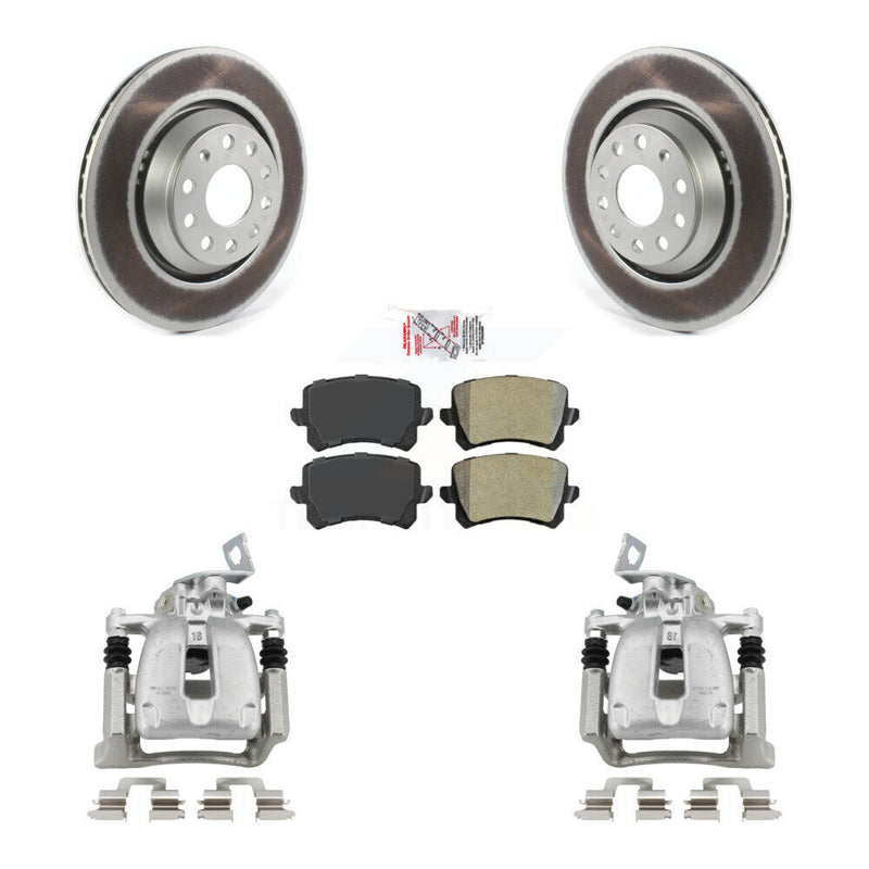Transit Auto KCG-100650N Disc Brake Kit for 2009 Volkswagen Passat CC - Rear product image