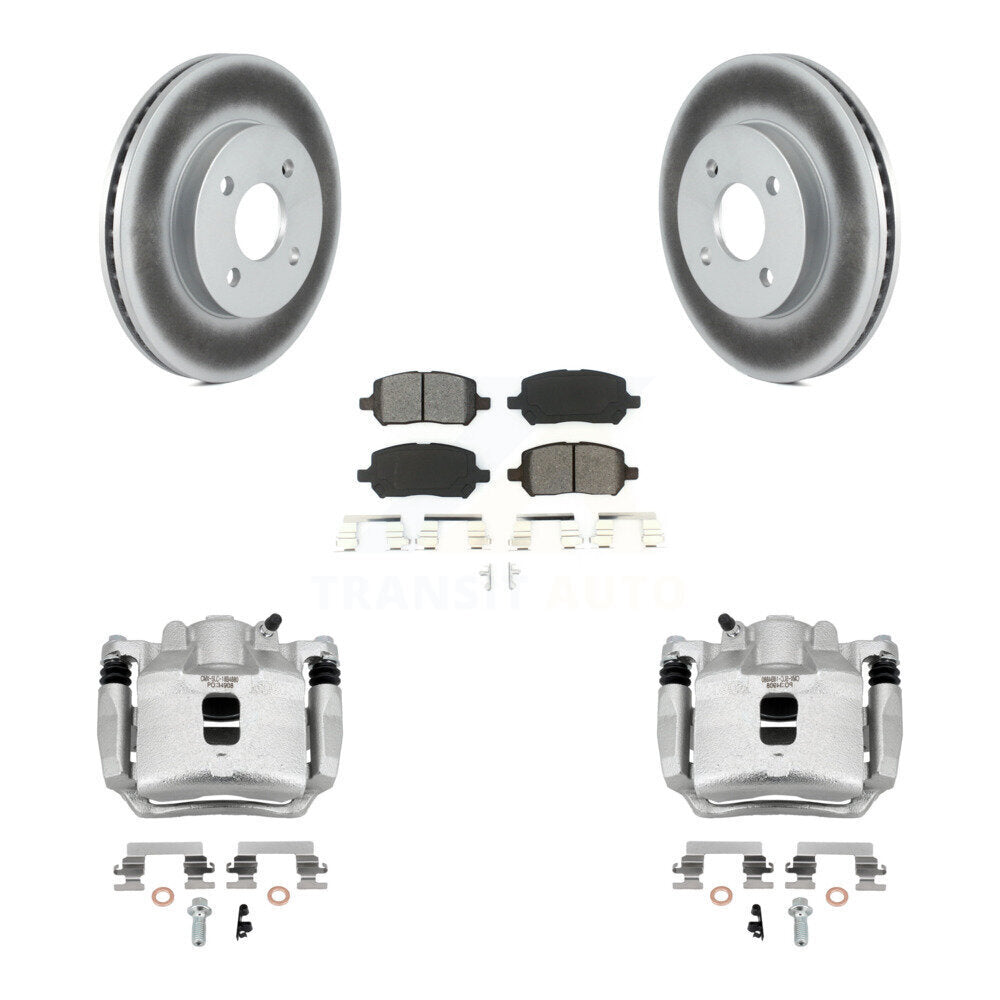 Transit Auto KCG-100650S Disc Brake Kit for 2003-2007 Chevrolet Cobalt, Pontiac Pursuit, Saturn Ion - Front product image