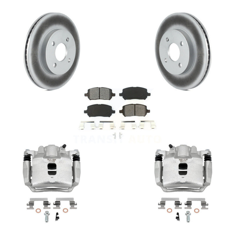 Transit Auto KCG-100650S Disc Brake Kit for 2003-2007 Chevrolet Cobalt, Pontiac Pursuit, Saturn Ion - Front product image