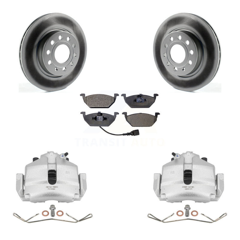 Transit Auto KCG-100650T Disc Brake Kit for 2011-2015 Volkswagen Jetta - Front product image