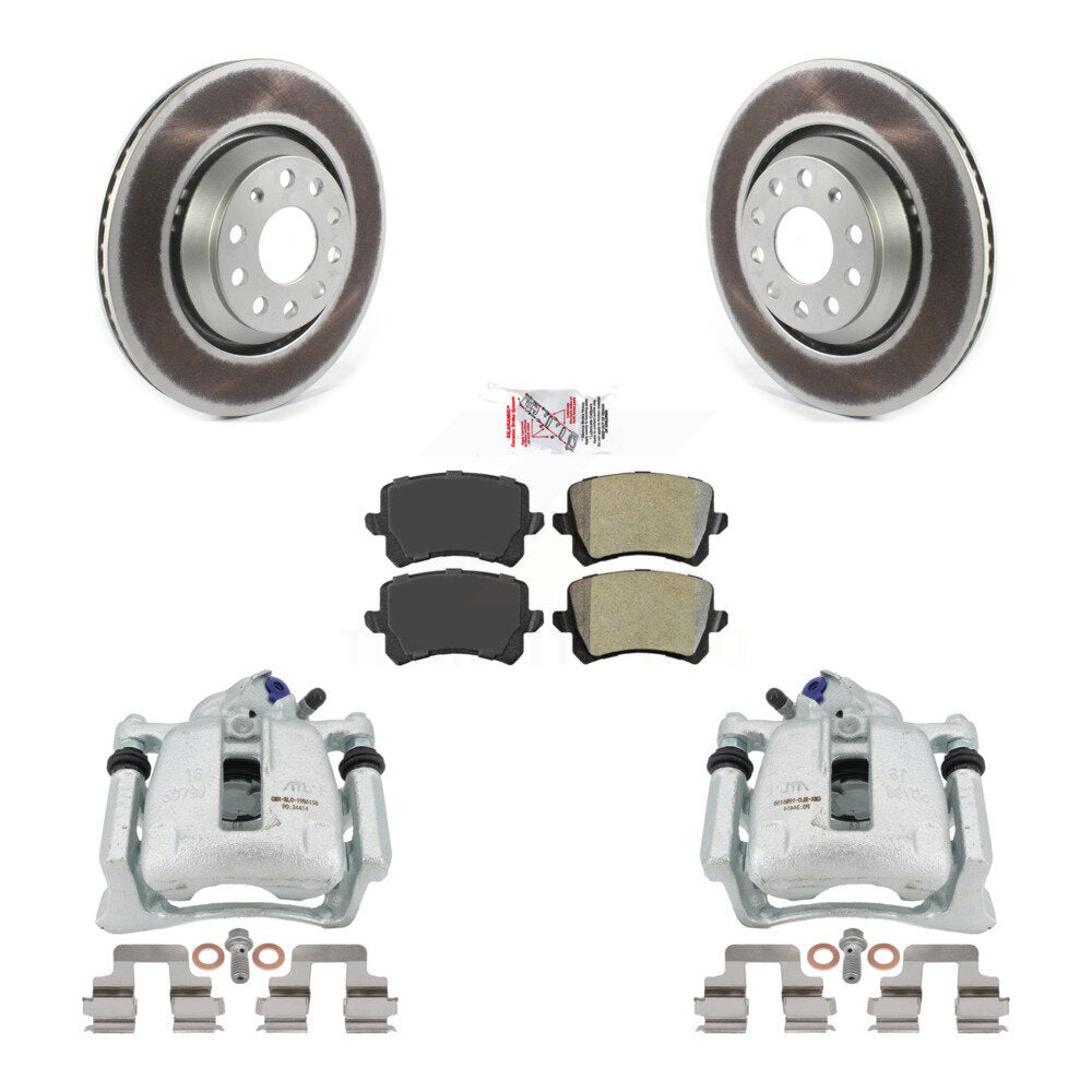 Transit Auto KCG-100651N Disc Brake Kit for 2009-2010 Volkswagen Passat CC - Rear product image
