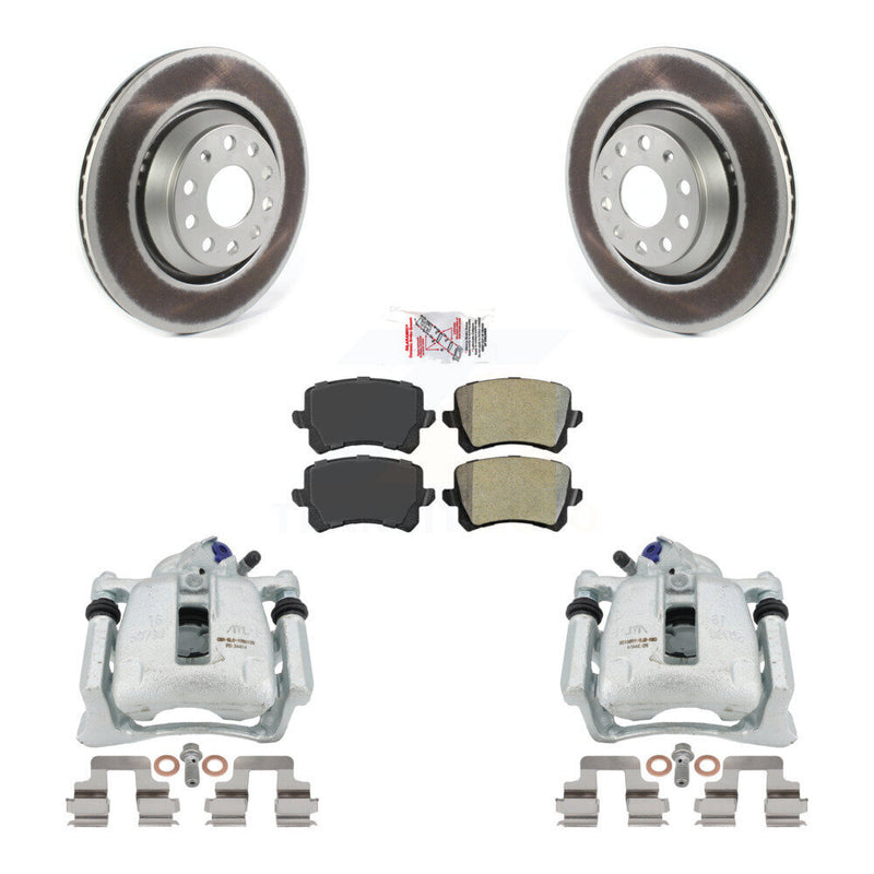 Transit Auto KCG-100651N Disc Brake Kit for 2009-2010 Volkswagen Passat CC - Rear product image