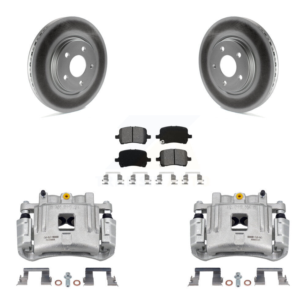 Transit Auto KCG-100651S Disc Brake Kit for 2005 Pontiac G6 - Front product image