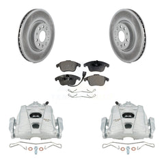 Transit Auto KCG-100651T Disc Brake Kit for 2009-2020 Volkswagen Tiguan Limited, Audi Q3, Audi Q3 Quattro & more - Front product image