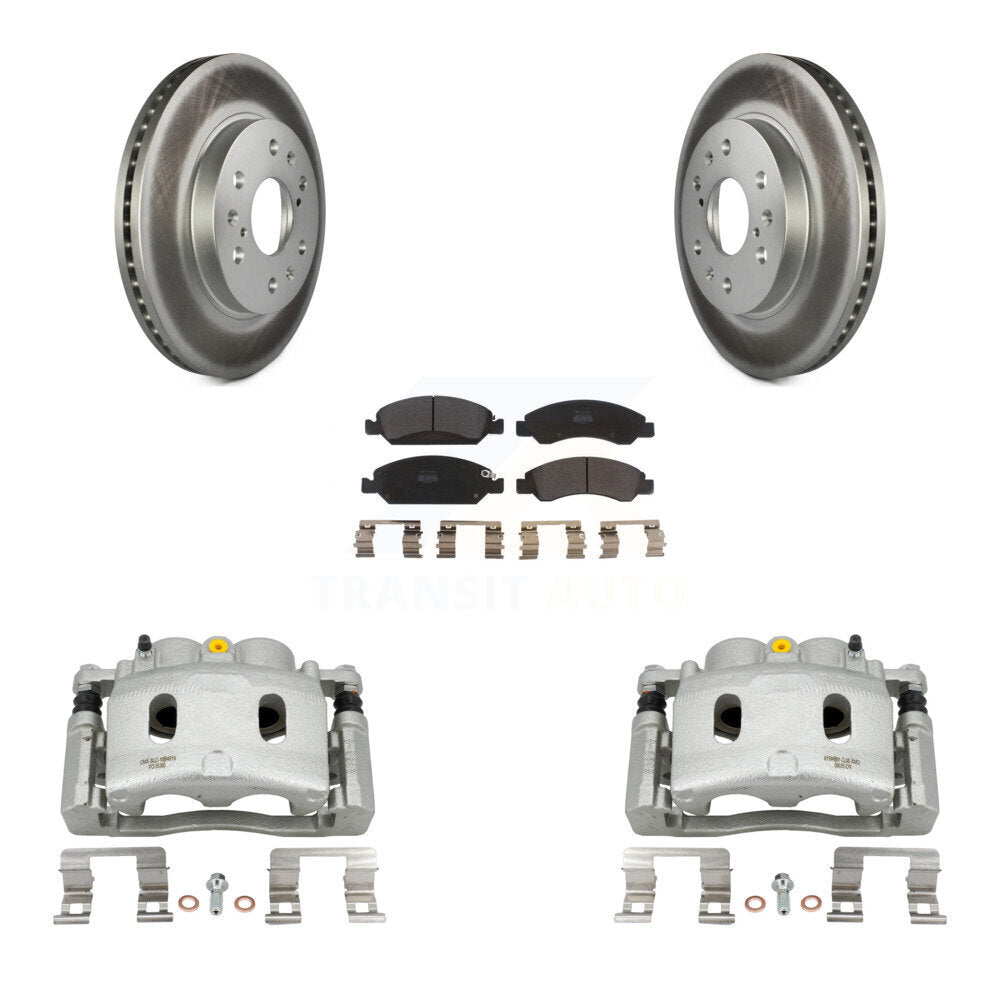 Transit Auto KCG-100652P Disc Brake Kit for 2005-2008 Cadillac Escalade, Cadillac Escalade ESV, Cadillac Escalade EXT & more - Front product image