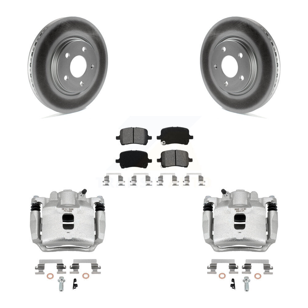 Transit Auto KCG-100652S Disc Brake Kit for 2006 Pontiac Pursuit - Front product image
