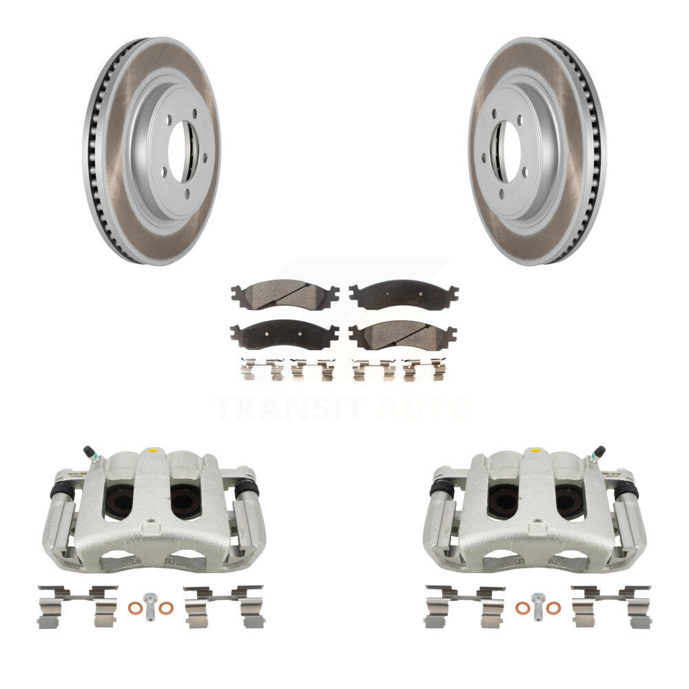Transit Auto KCG-100653P Disc Brake Kit for 2006-2010 Ford Explorer Sport Trac, Ford Explorer, Mercury Mountaineer - Front product image