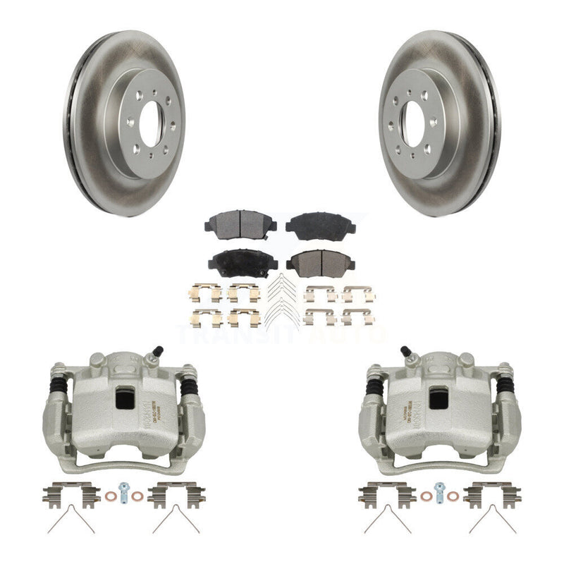 Transit Auto KCG-100654P Disc Brake Kit for 2007-2008 Honda Fit - Front product image