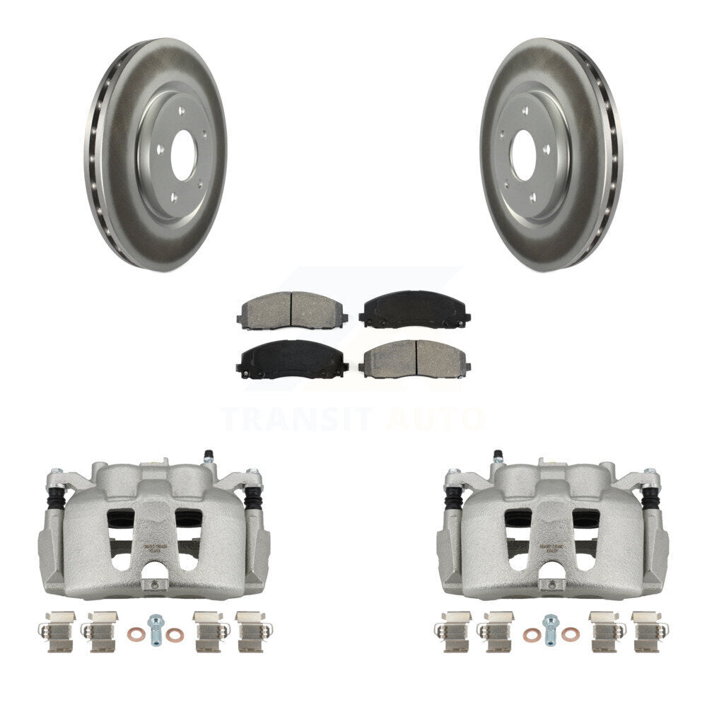 Transit Auto KCG-100654S Disc Brake Kit for 2014-2020 Dodge Journey - Front product image