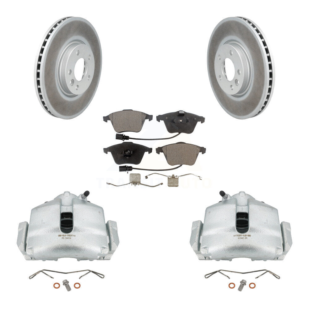 Transit Auto KCG-100654T Disc Brake Kit for 2010 Volkswagen CC - Front product image
