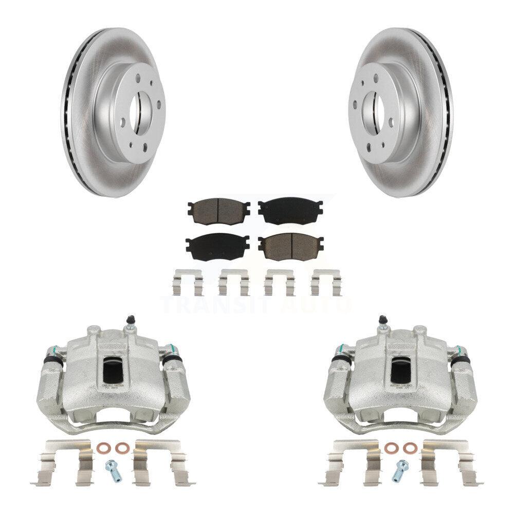 Transit Auto KCG-100655C Disc Brake Kit for 2006 Hyundai Accent - Front product image