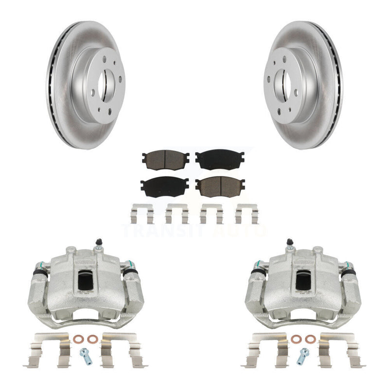 Transit Auto KCG-100655C Disc Brake Kit for 2006 Hyundai Accent - Front product image