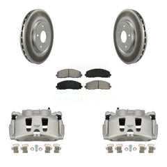 Transit Auto KCG-100655S Disc Brake Kit for 2017-2024 Chrysler Grand Caravan, Chrysler Pacifica, Chrysler Voyager & more - Front product image