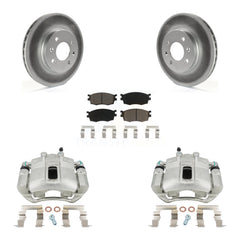 Transit Auto KCG-100656C Disc Brake Kit for 2006-2011 Hyundai Accent, Kia Rio, Kia Rio5 - Front product image