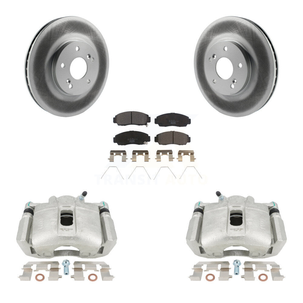 Transit Auto KCG-100657T Disc Brake Kit for 2010-2014 Honda Accord, Acura TSX - Front product image