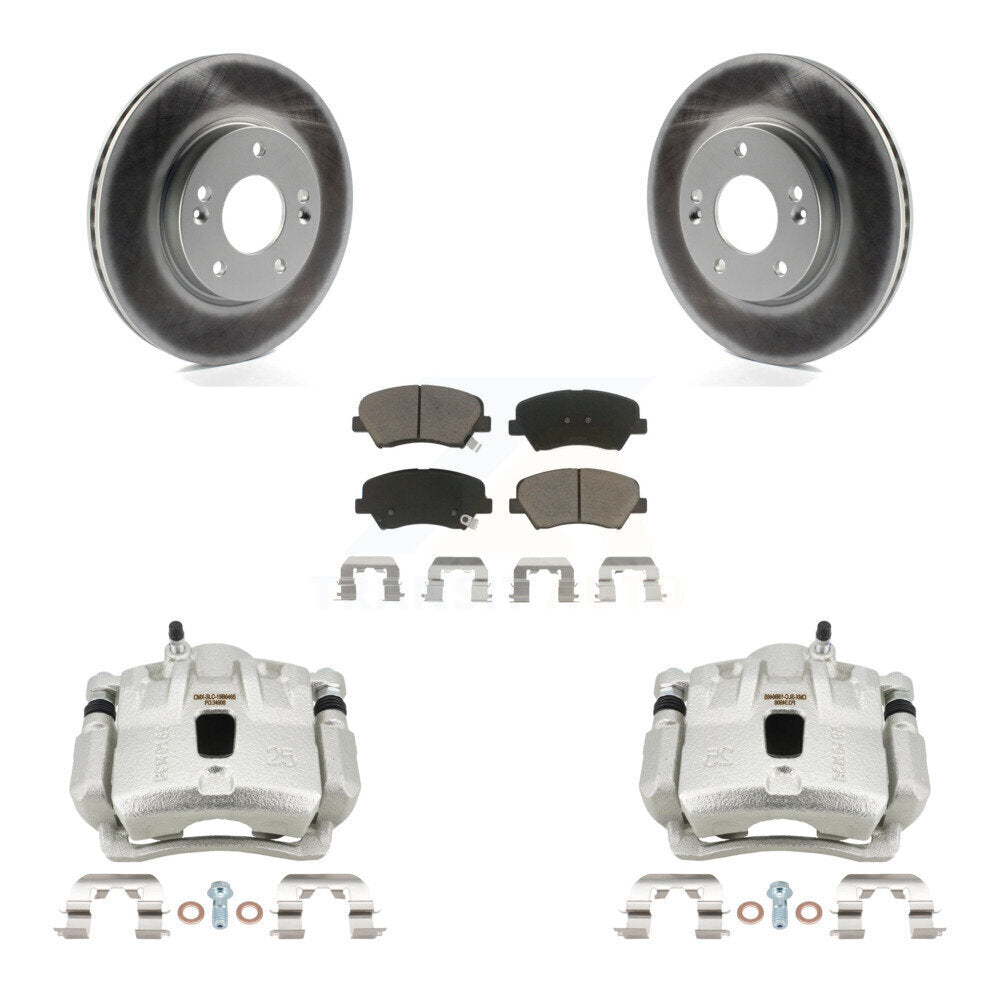 Transit Auto KCG-100658C Disc Brake Kit for 2011-2012 Hyundai Elantra - Front product image