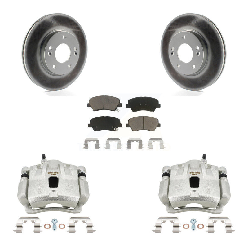 Transit Auto KCG-100658C Disc Brake Kit for 2011-2012 Hyundai Elantra - Front product image