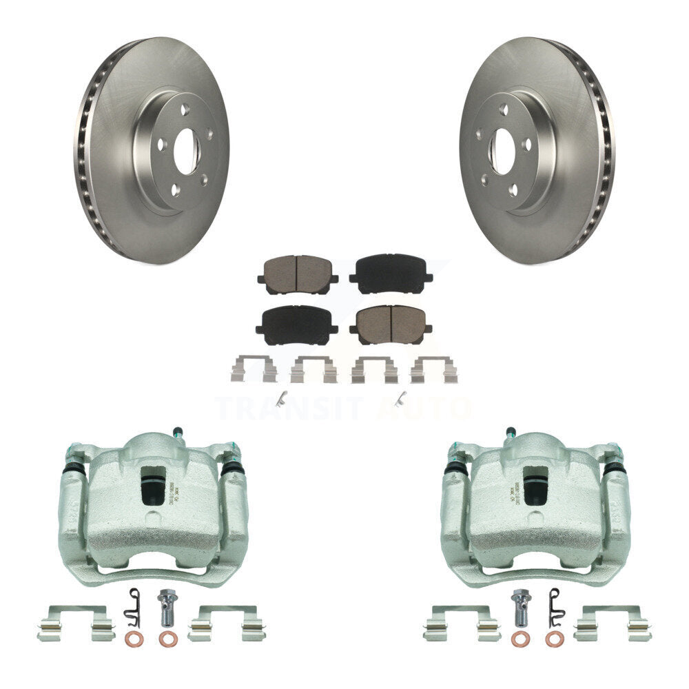 Transit Auto KCG-100661C Disc Brake Kit for 2003-2008 Pontiac Vibe, Toyota Corolla, Toyota Matrix - Front product image