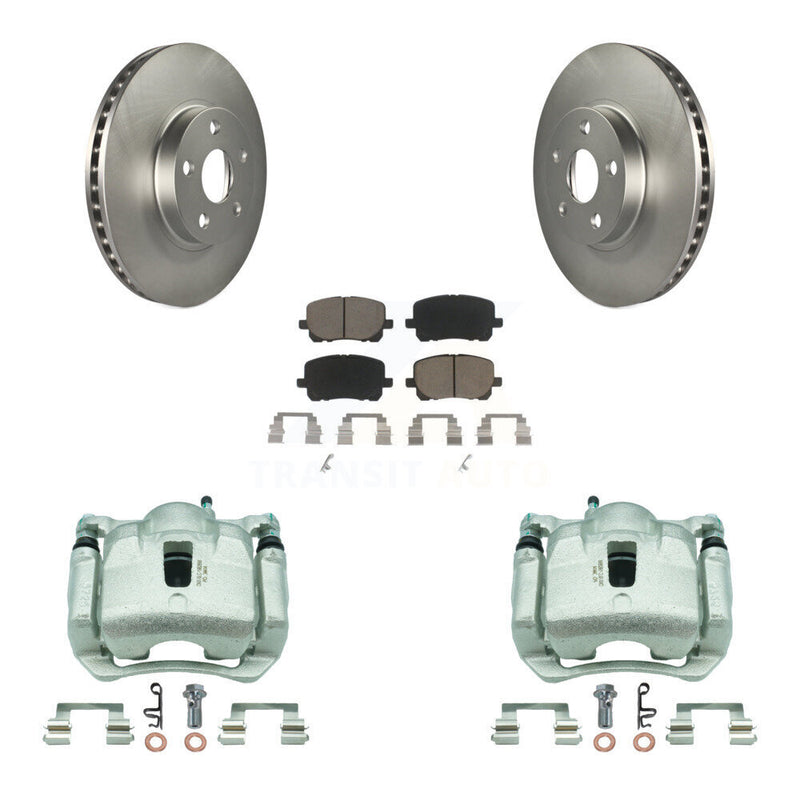 Transit Auto KCG-100661C Disc Brake Kit for 2003-2008 Pontiac Vibe, Toyota Corolla, Toyota Matrix - Front product image
