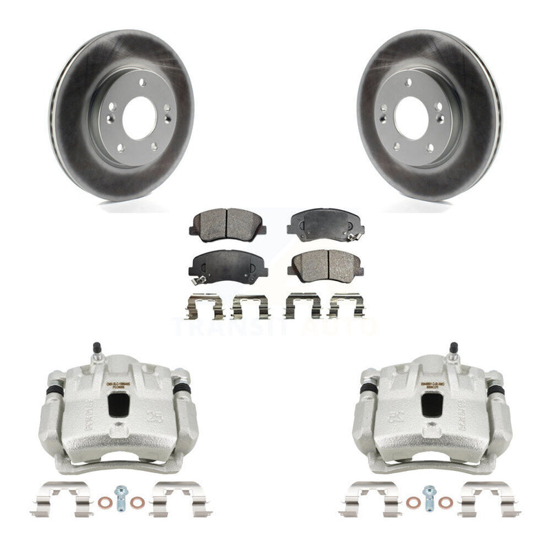 Transit Auto KCG-100661P Disc Brake Kit for 2011-2012 Hyundai Elantra - Front product image